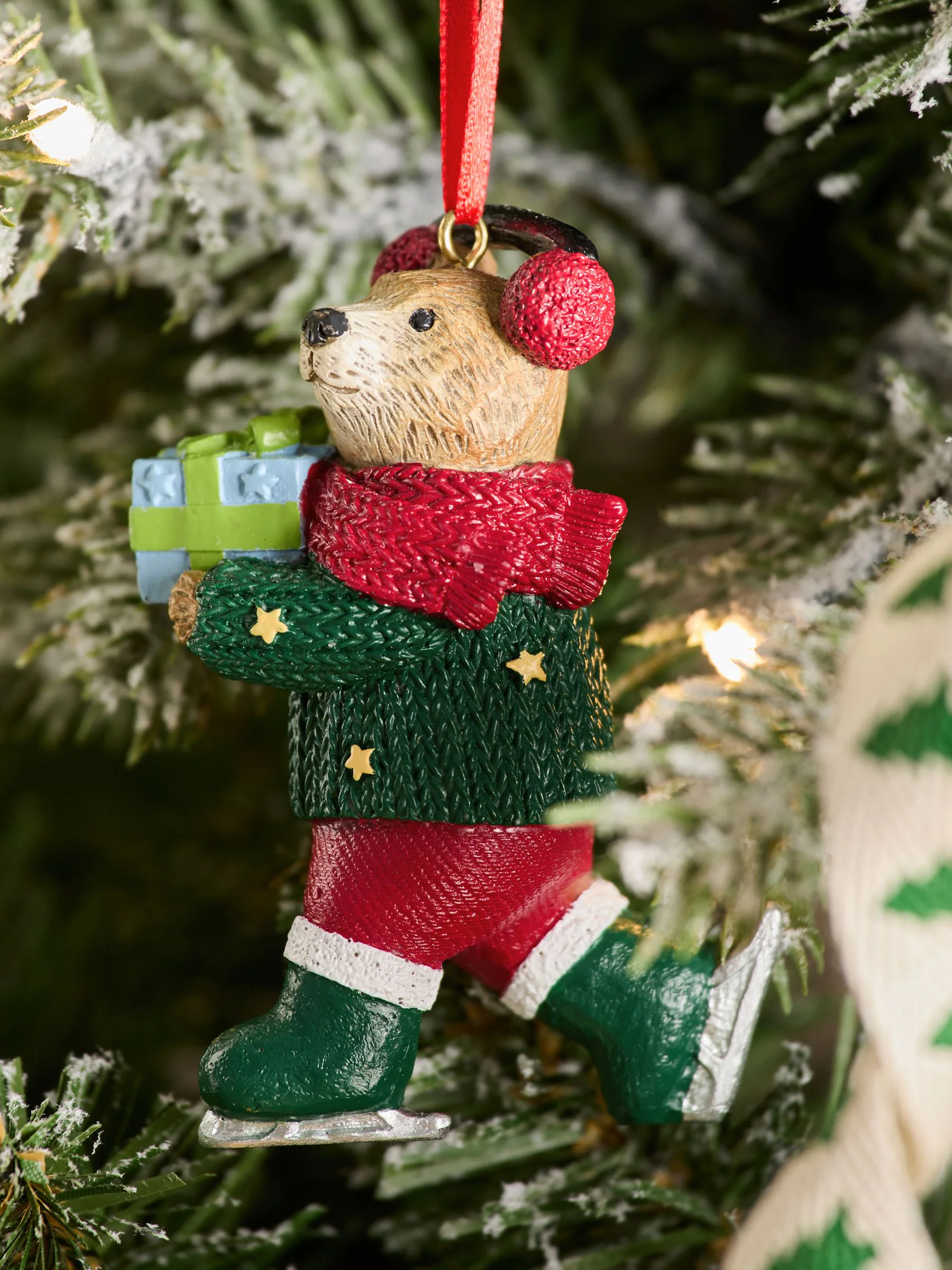 Bertie Bear kerstbal