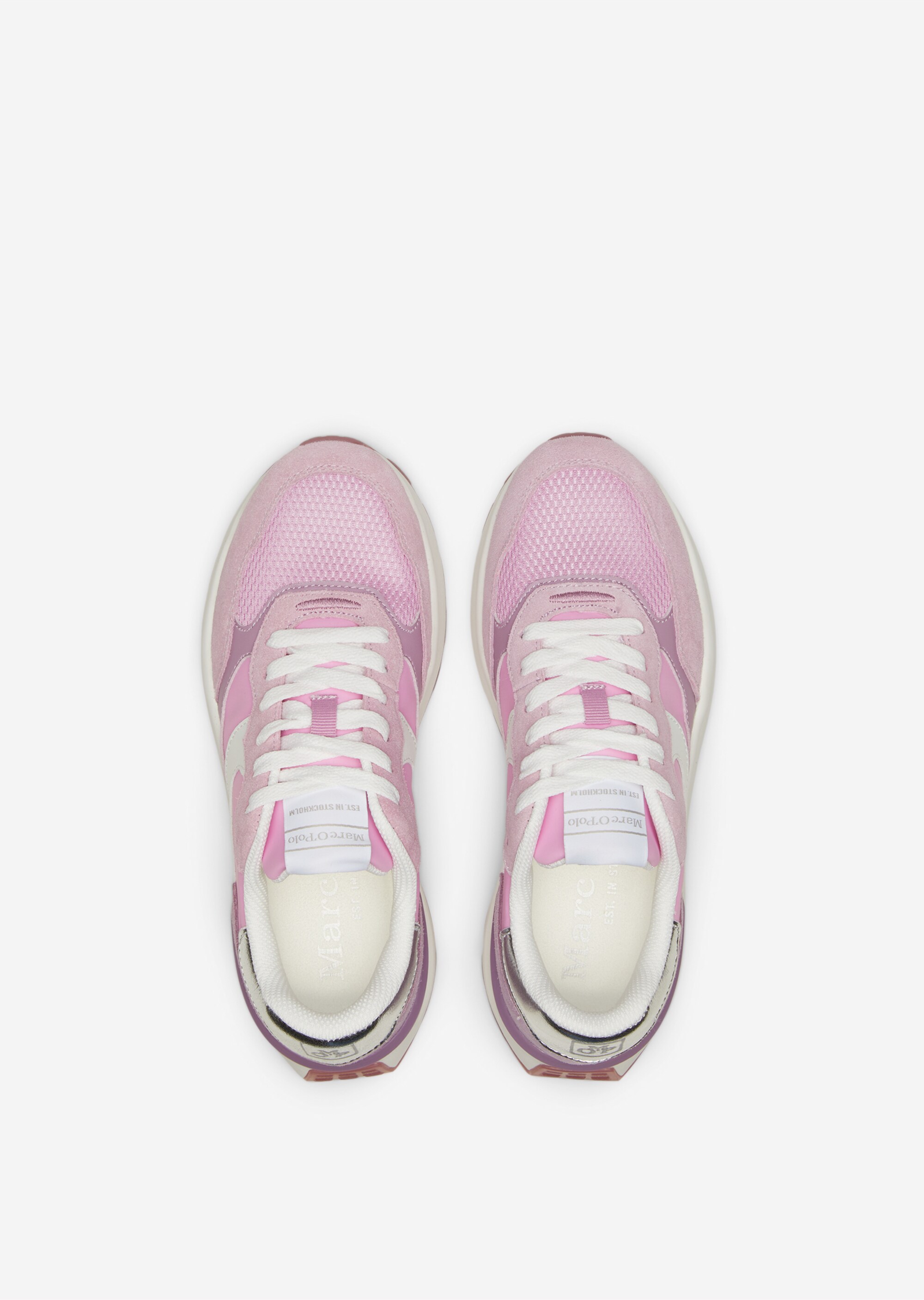 Sneaker mit Metallic-Details