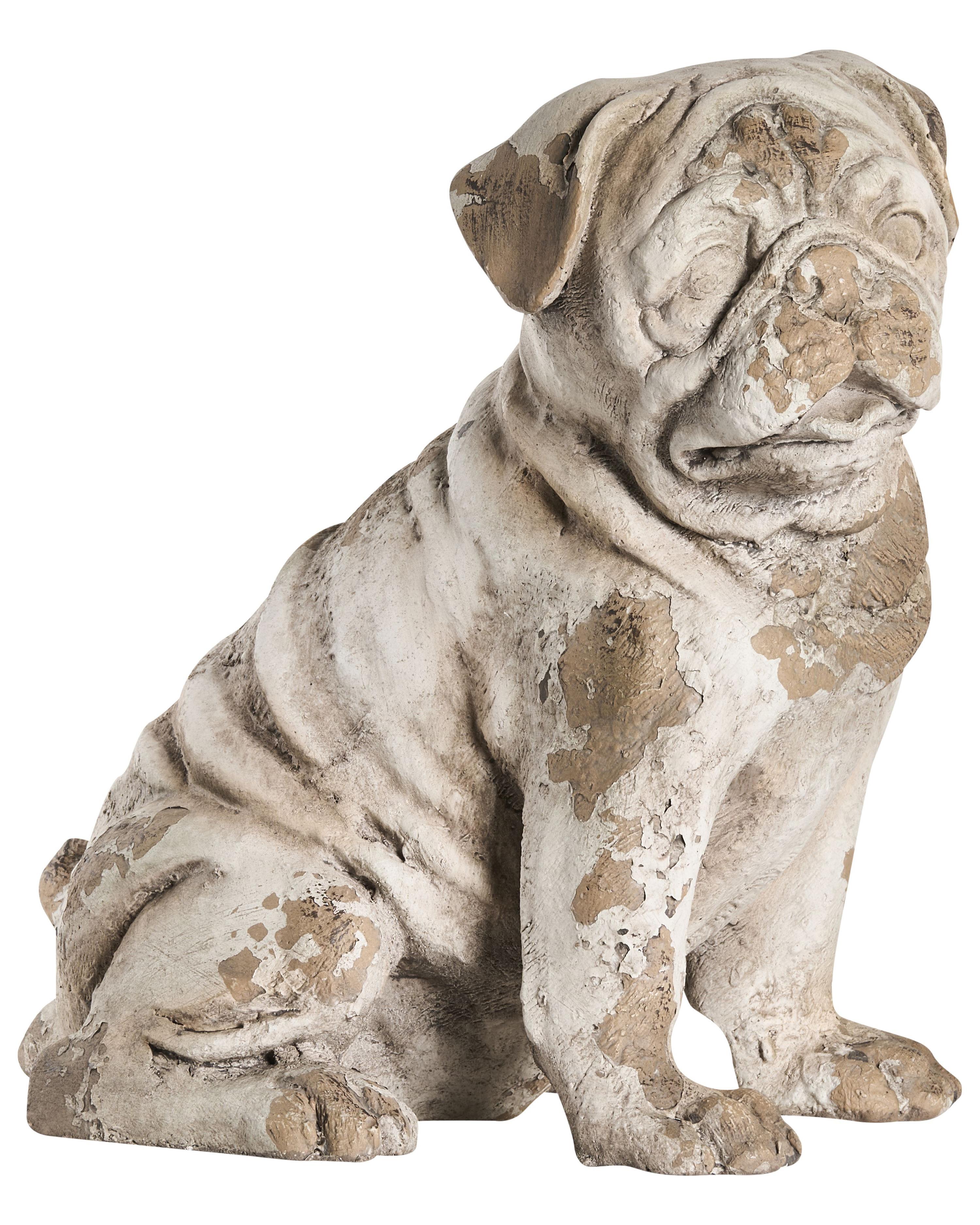 Tuinbeeld SARNANO Hond Beige