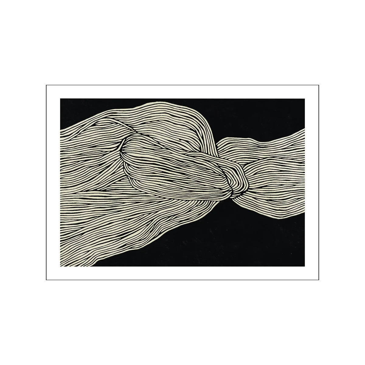 Poster & Frame  TPC x Hein Studio plakat, The line no 12  - 30x40 cm.