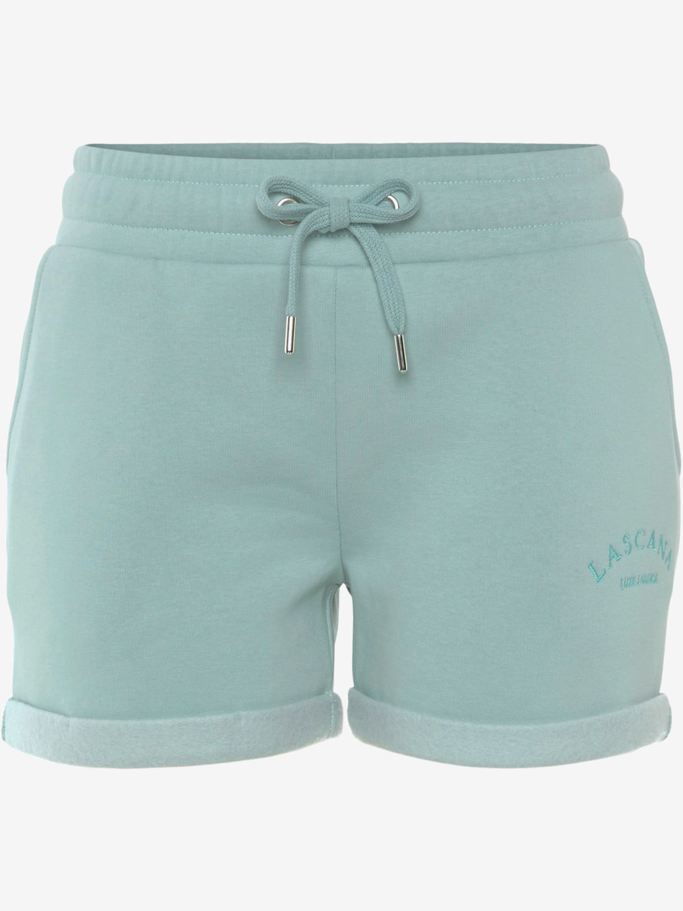 Short décontracté short en coton molletonné avec logo brodé