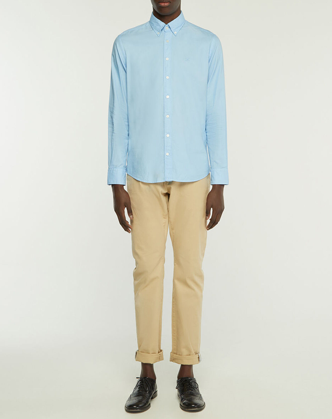 Hackett London Chemise Slim Fit Oxford bleu clair