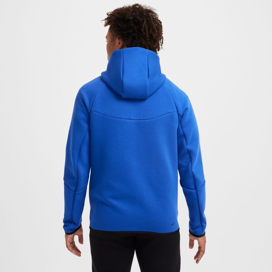 Nike Sweat à Capuche Tech Fleece 24 FZ Coupe-Vent - Bleu/Noir
