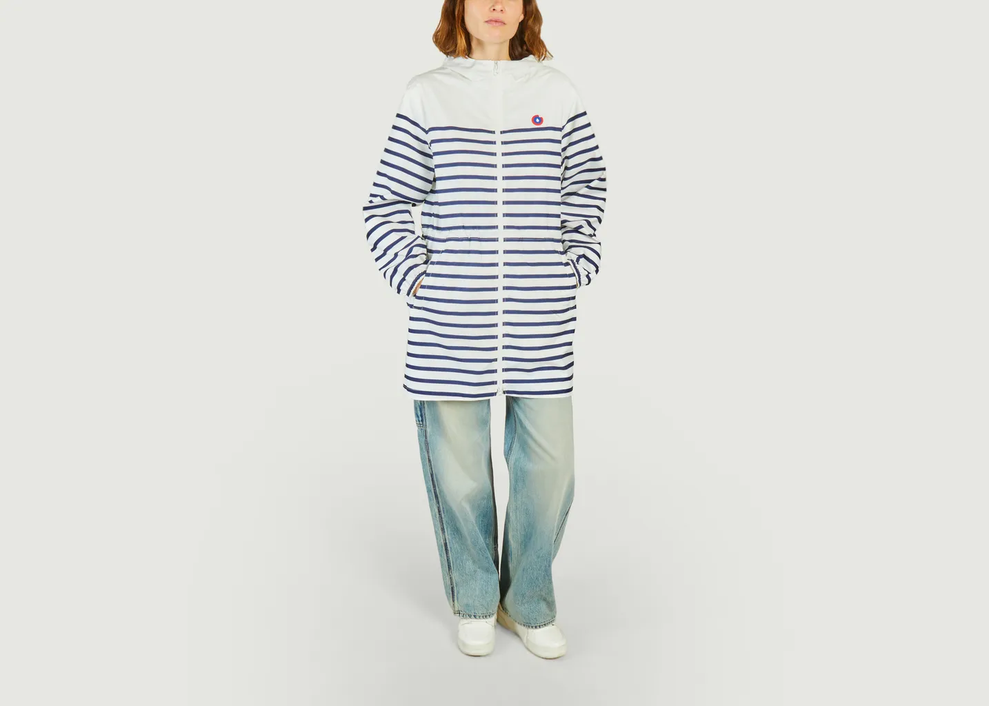 Imperméable Long Amelot Flotte