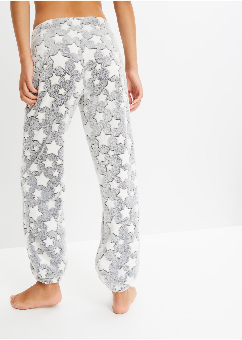 Pantalon de pyjama en polaire douce avec intérieur douillet