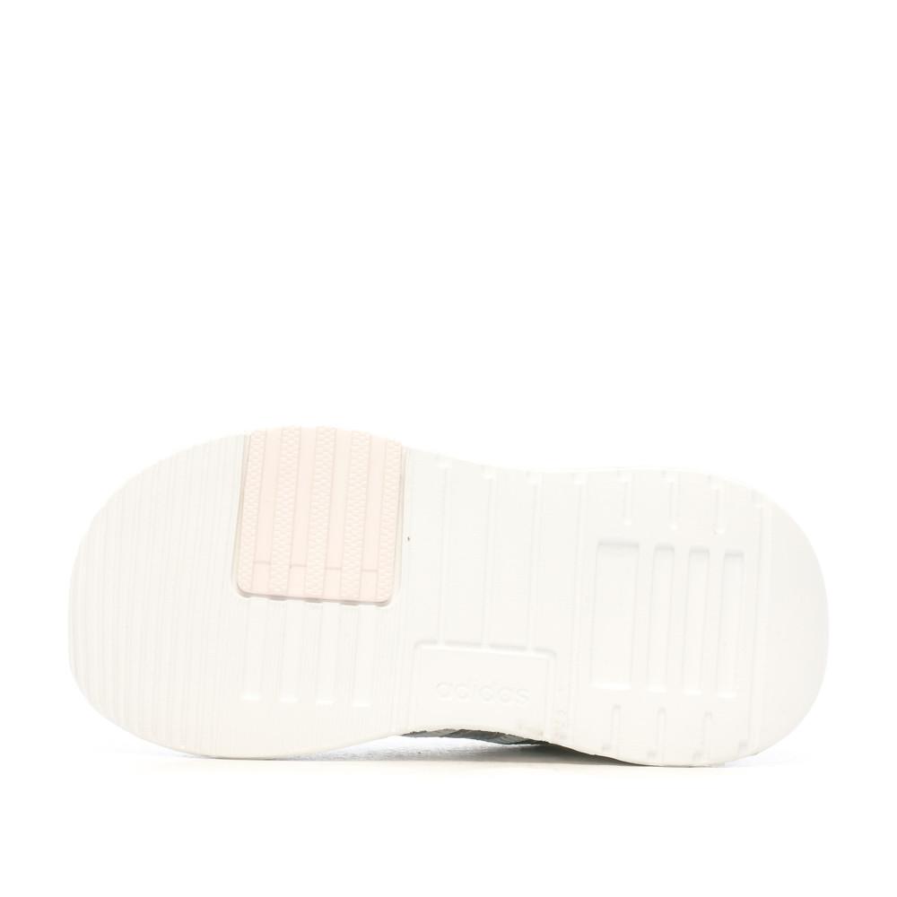 Adidas Baskets Blanche Fille Bébé Adidas Racer Tr21