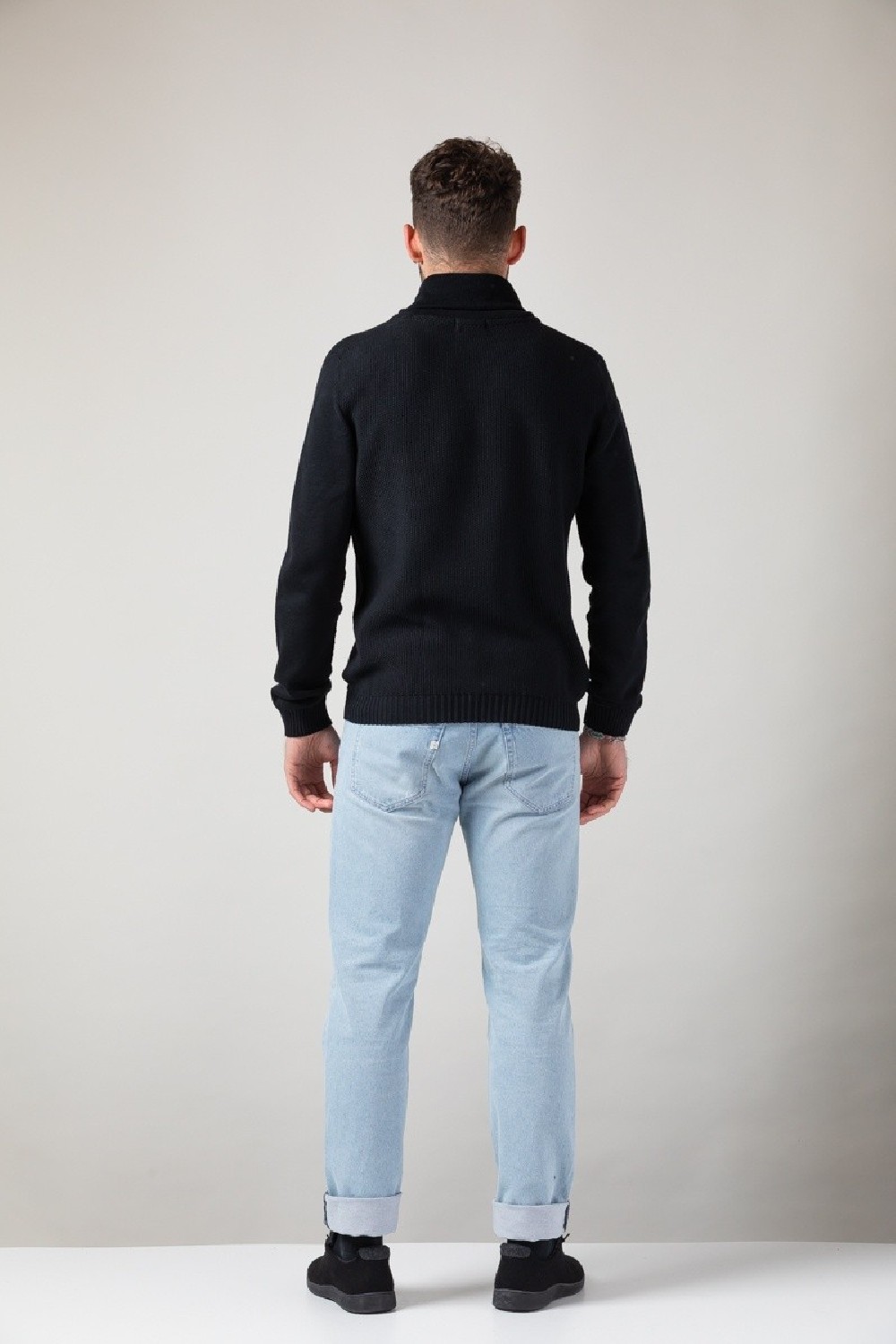 WE ARE ZRCL Seemanns-Pullover Sailor Swiss Edition black