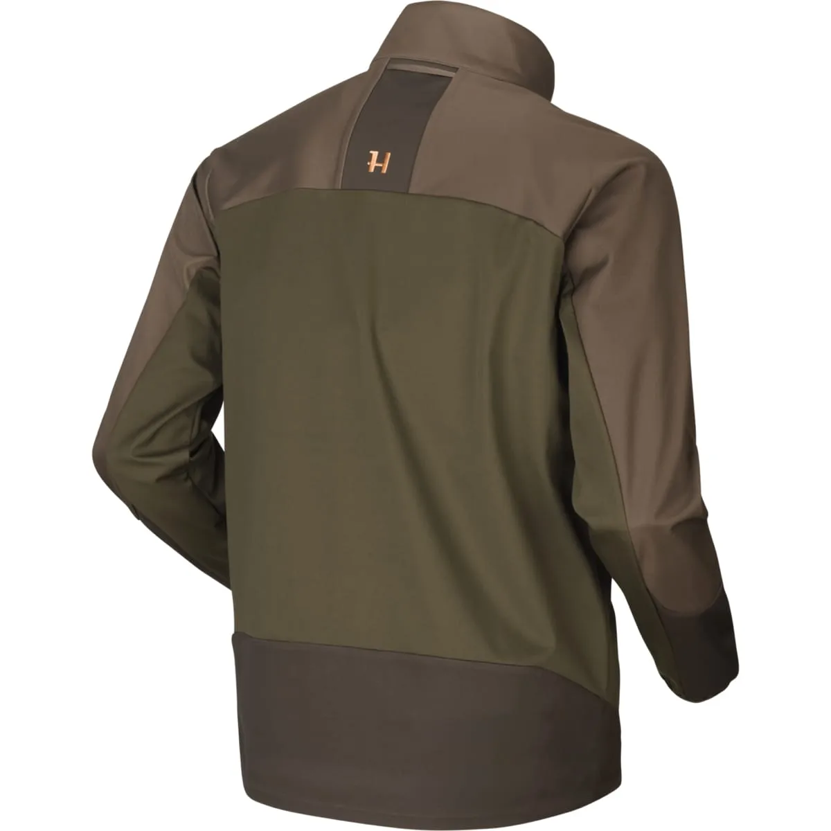 Härkila Men's Magni Fleece Jacket Willow Green/Shadow Brown