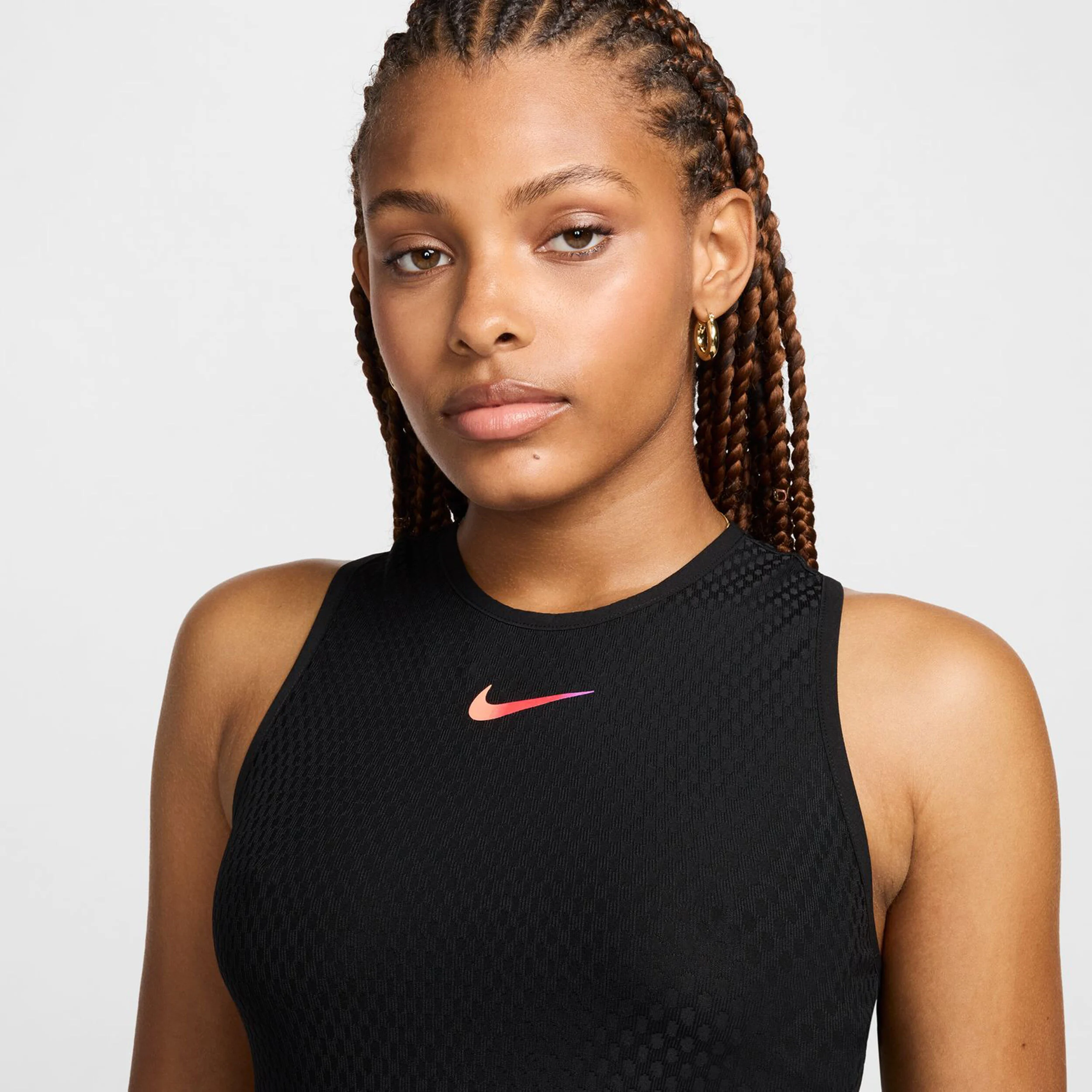 Nike Dri-Fit Court Slam Débardeur Tank Top Femmes - Noir