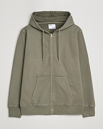Colorful Standard Classic Organic Full Zip Hood Petrol Blue
