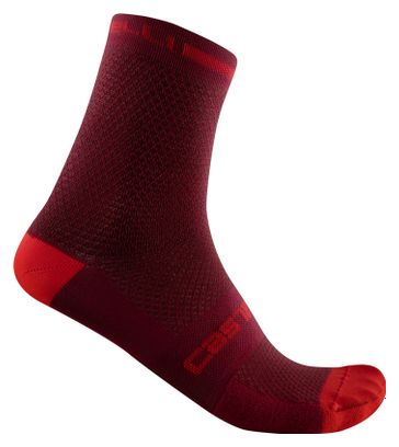 Paire de Chaussettes Castelli Superleggera T 12 Rouge