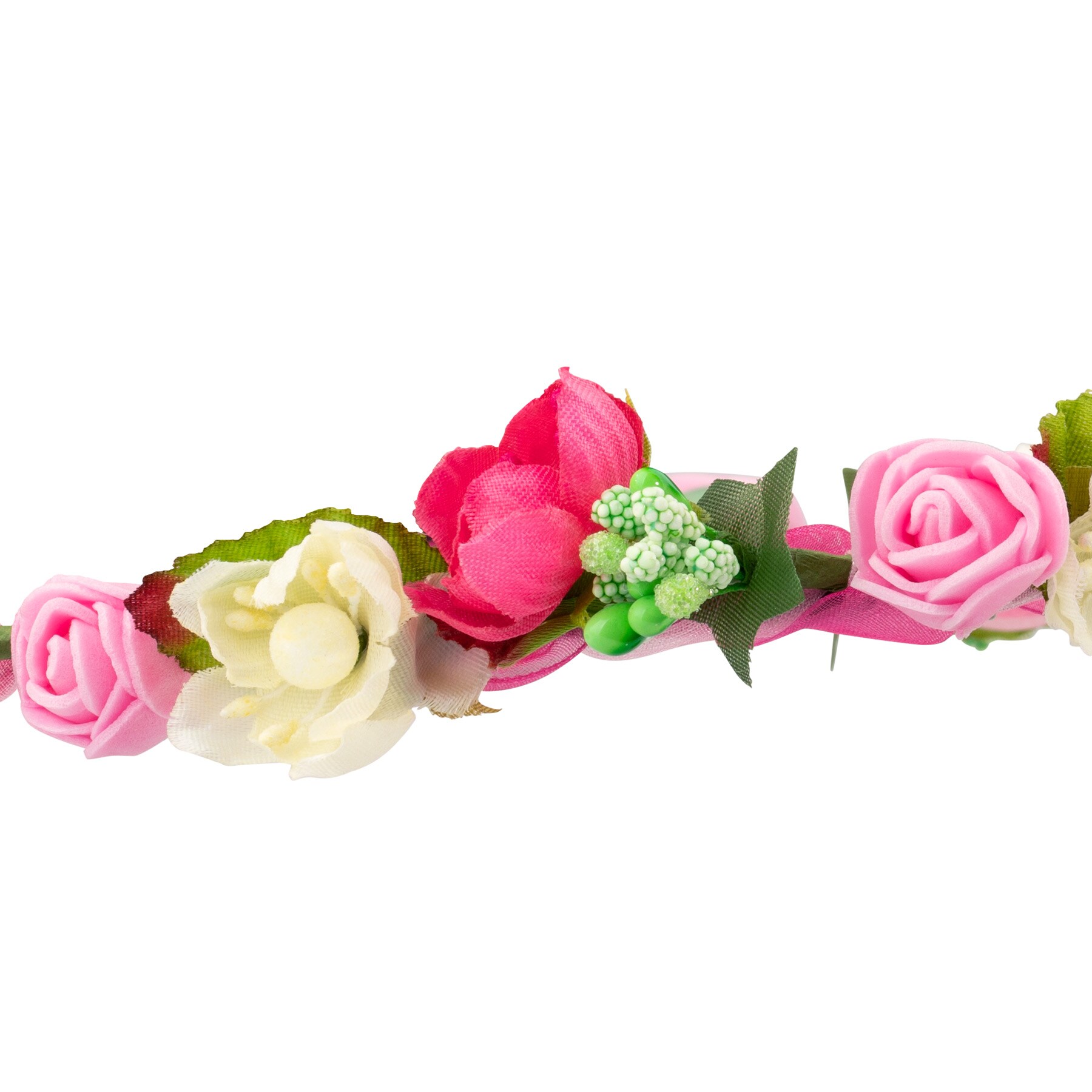 tectake® Blumenkranz Dorfkind