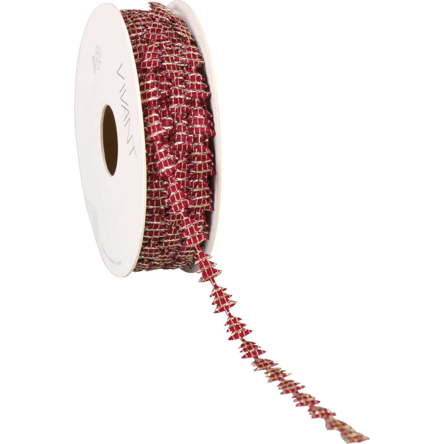 Koord, 15m, rood/goud