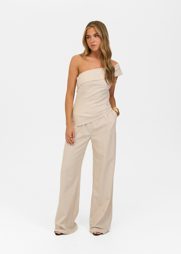 Nadia top beige