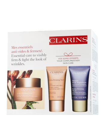 Clarins Extra-Firming Pflegeset mit Jour toutes peaux 50ml-15ml-15ml