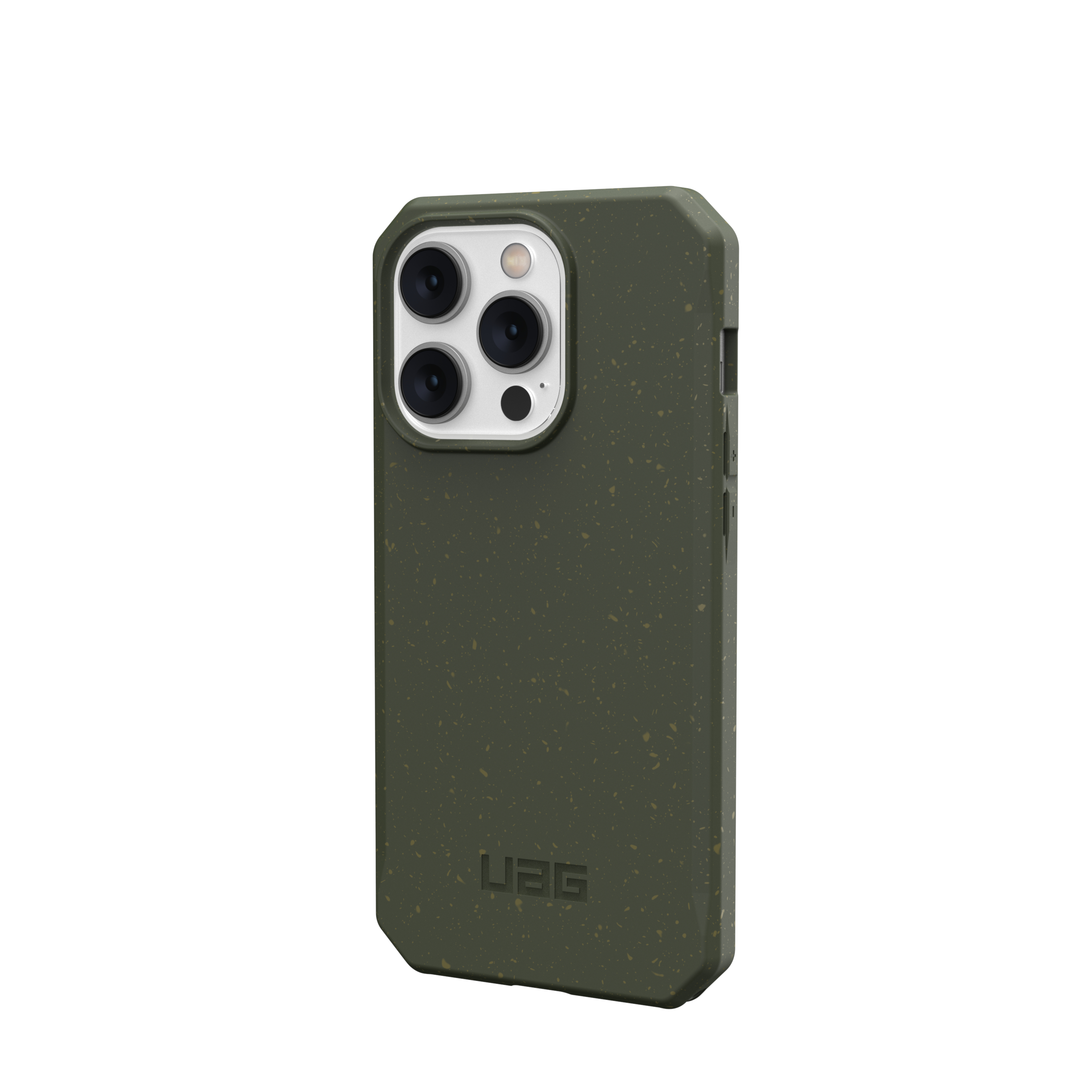 iPhone 14 Pro Bio Gummi Schutzhülle Outback Eco Friendly Nachhaltig Kompostierbar (114074117272) - Olive Drab