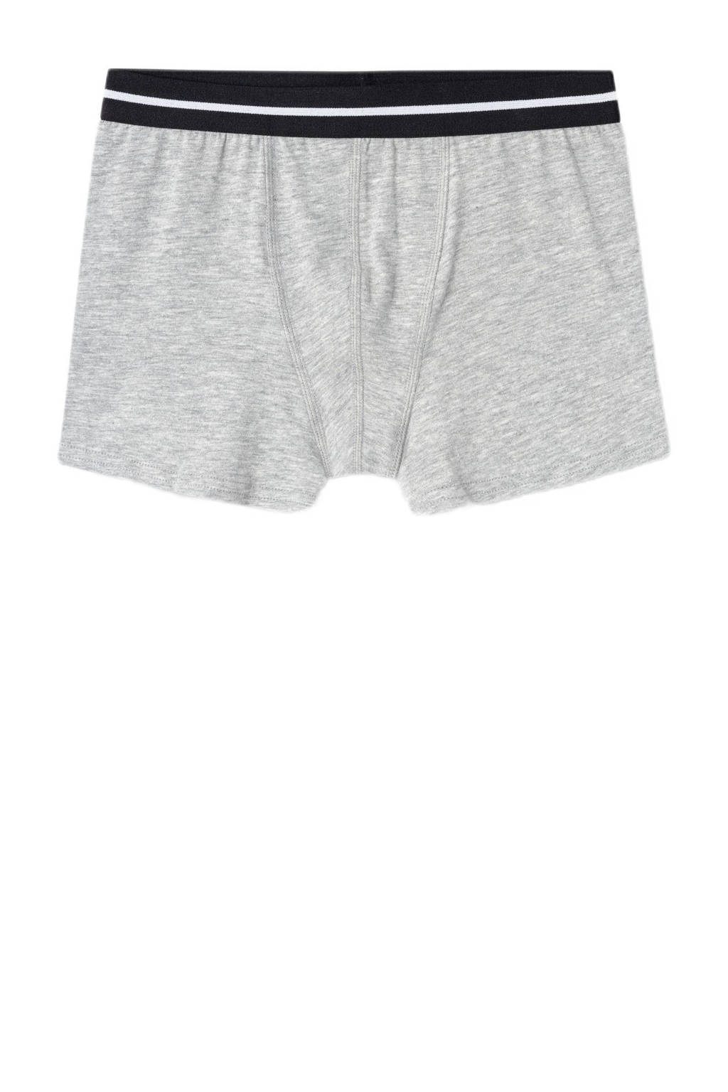 boxershort NKMBOXER - set van 3 zwart/grijs