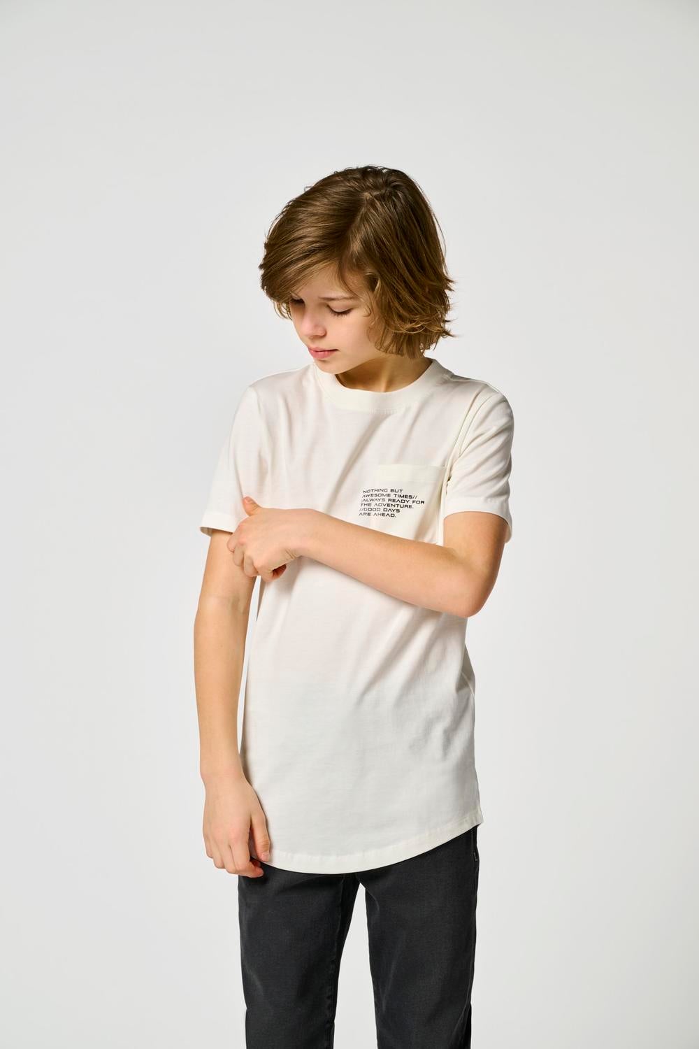 KOBMARINUS T-shirt Cloud Dancer