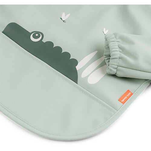 Done by deer mouwslab met voorvak - croco - green
