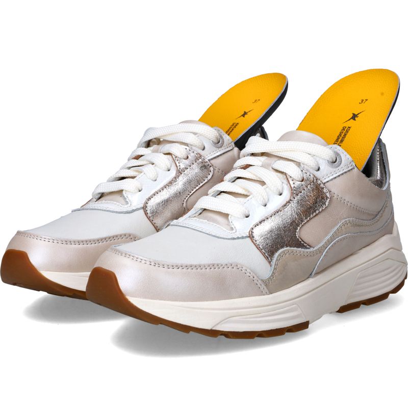 Xsensible Golden Gate Stretchwalker Sneakers Beige Dames