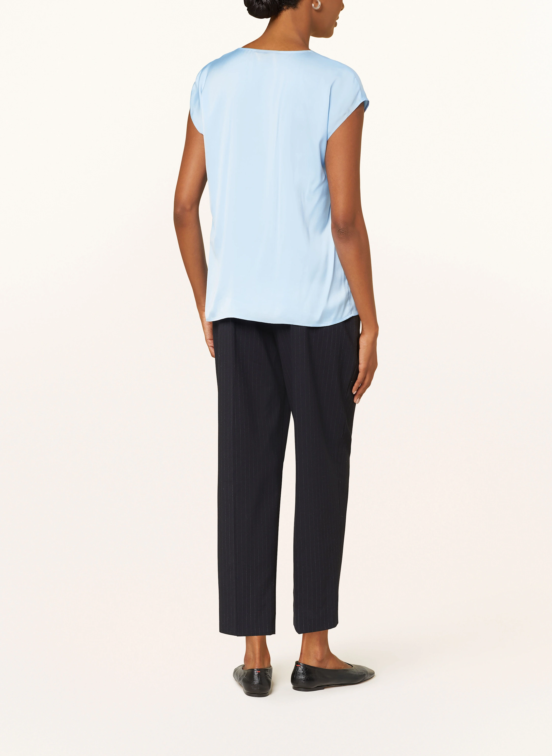 comma Blusenshirt aus Satin