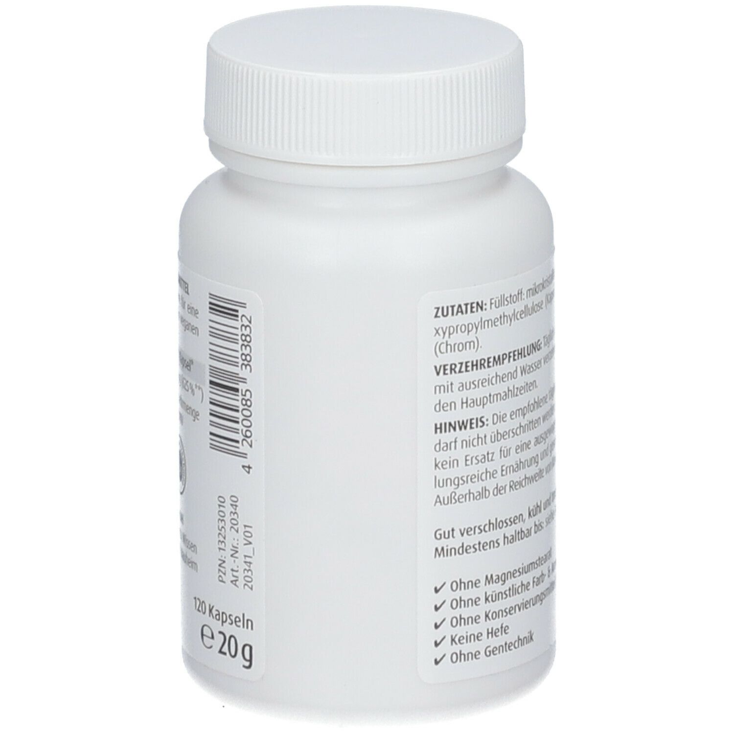 ZeinPharma® Chrom Picolinat Kapseln 250 µg