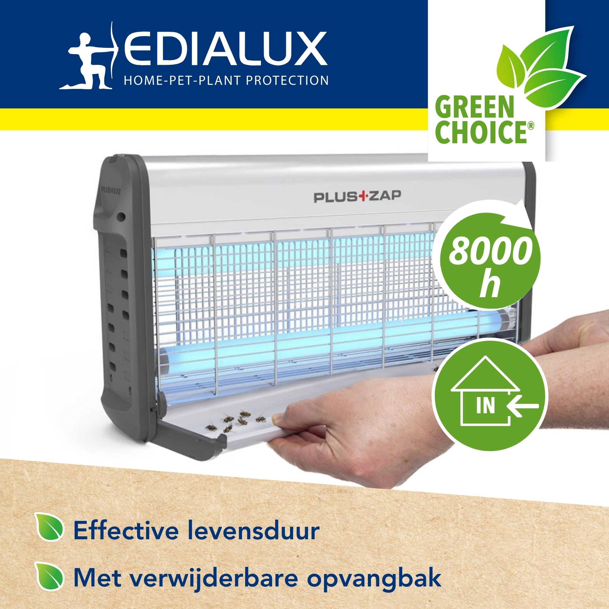 GEN 3 Plus+Zap elektrische uv-vliegenlamp