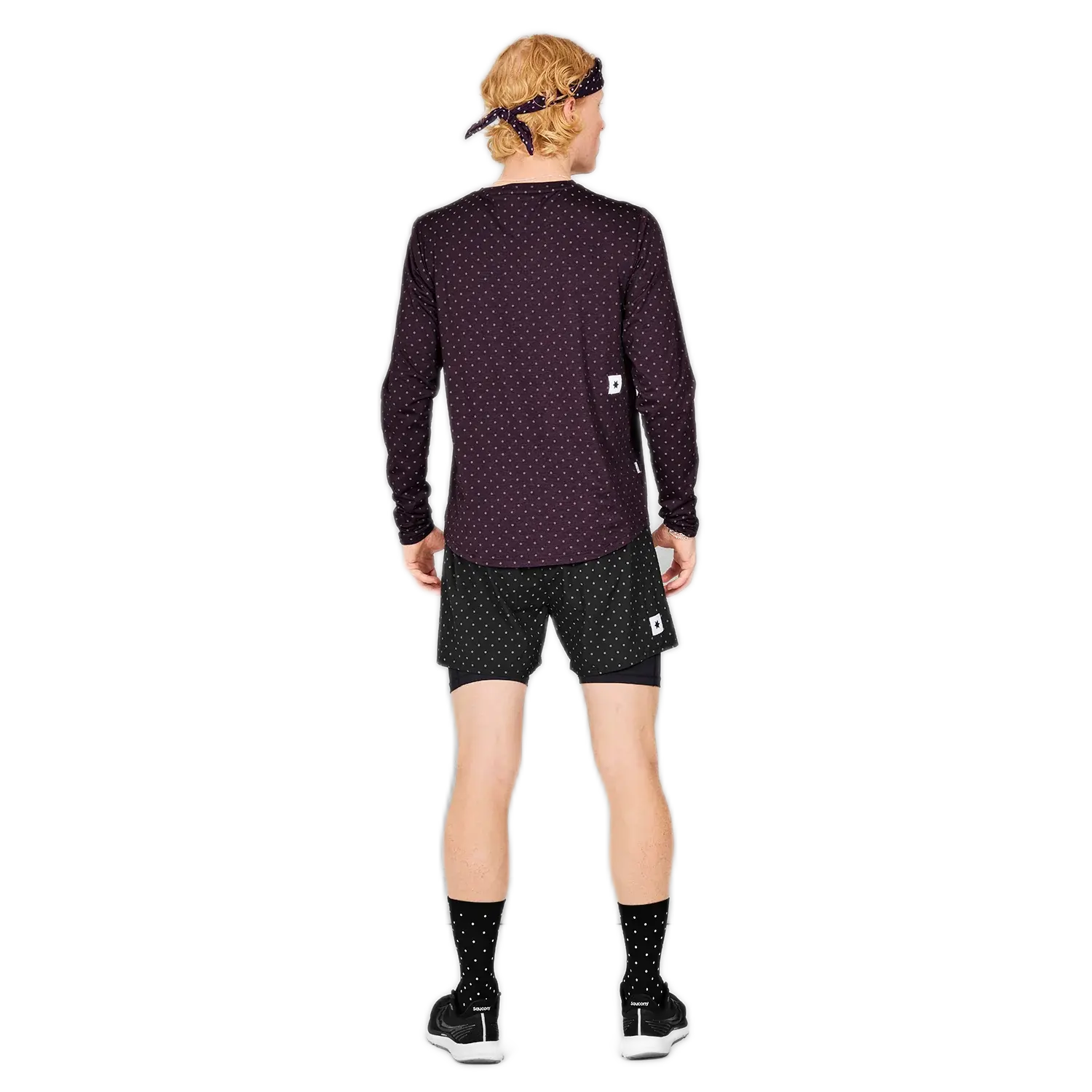 reflective polka pace ls herre 634 mmrls02 1022 purple