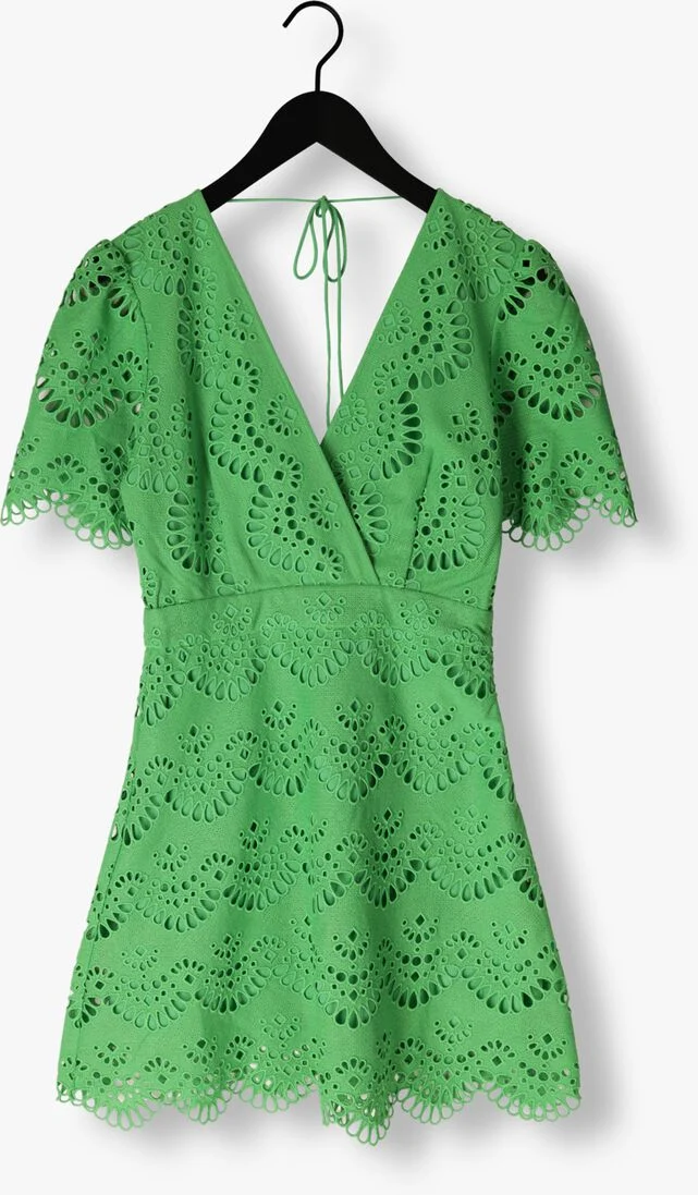 SUNCOO groene suncoo mini jurk chirel