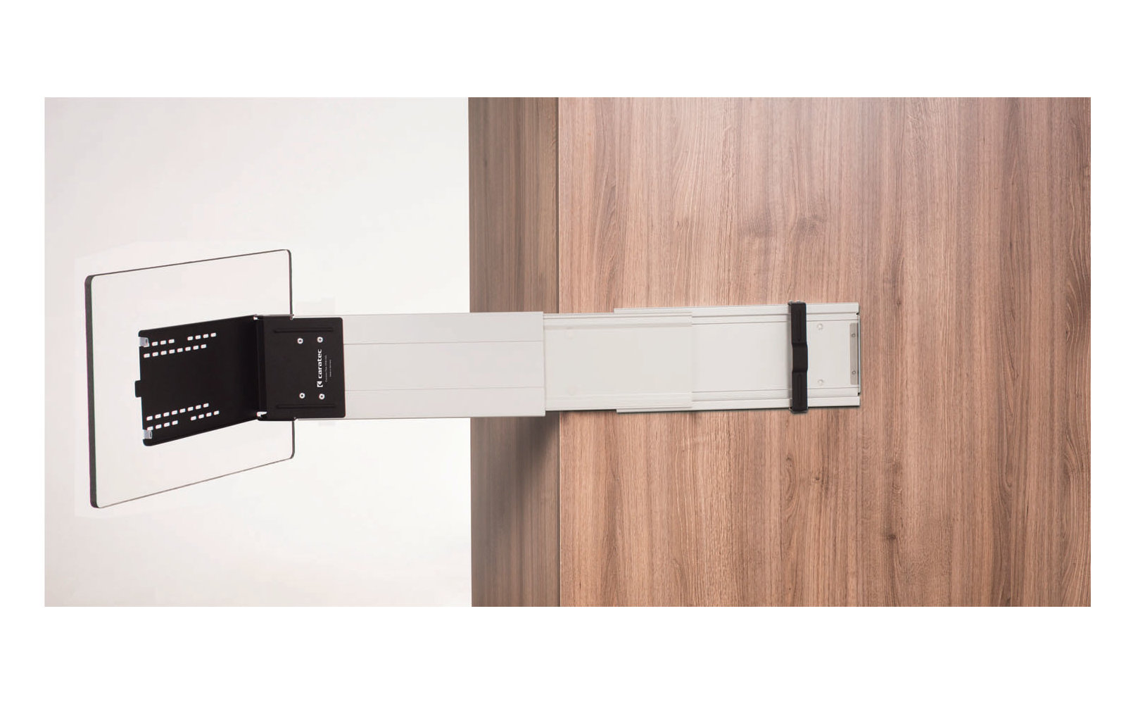 Caratec Flex CFA102L TV Halter seitlicher Auszug silber