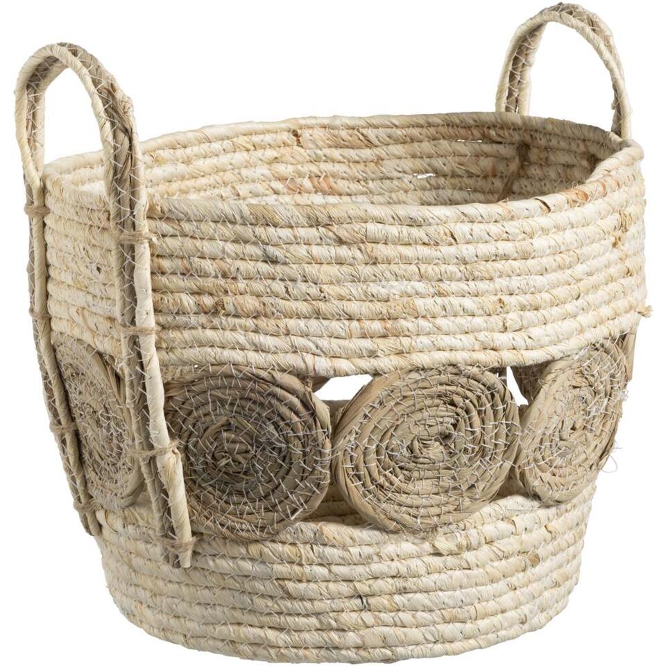 Mand Rondo - naturel - 33xØ36 cm