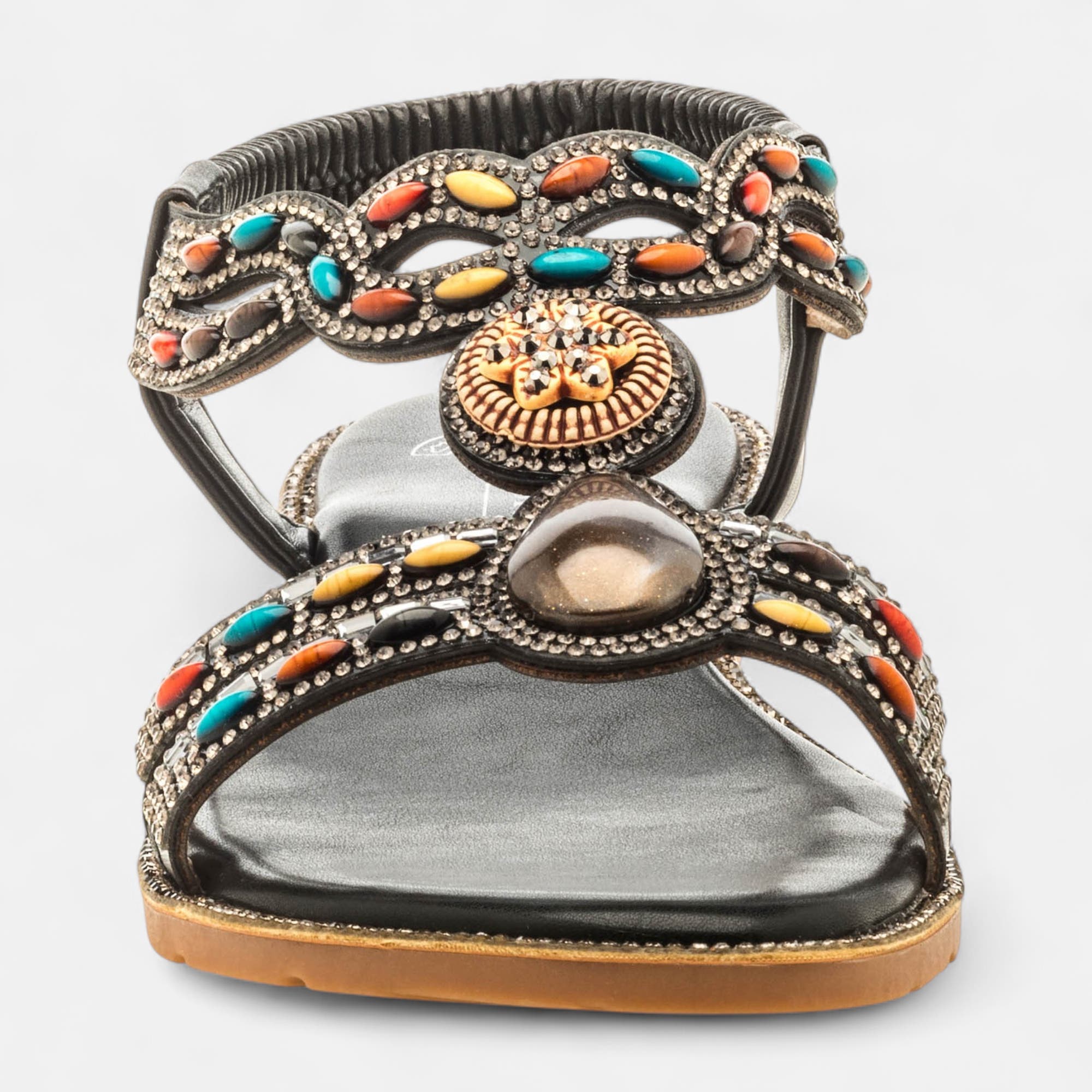 Nu-pieds Femme noir