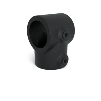 Novidade steigerbuis koppelstuk t-stuk zwart ø 21 mm