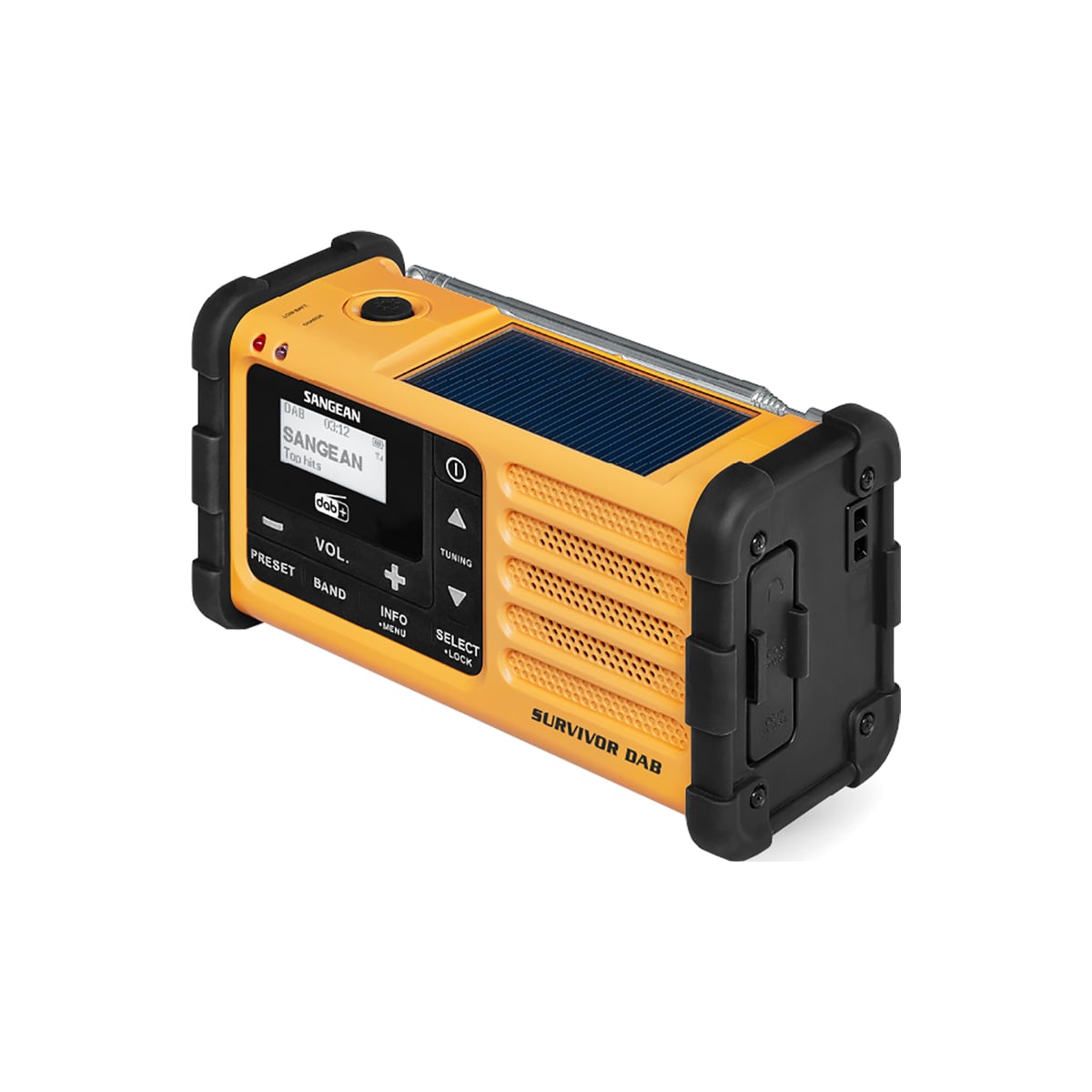 Sangean MMR-88 digitalradio (oransje)