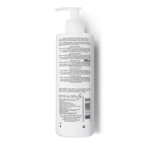 La Roche-Posay Toleriane Gel de Limpeza Facial Dermo para Pele Sensível 400ml