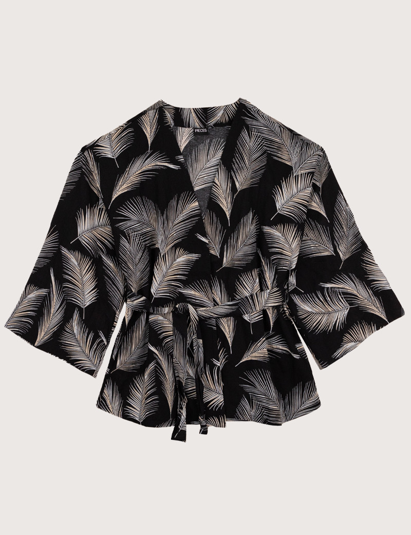 PIECES KIMONO OVERSIZE NOIR