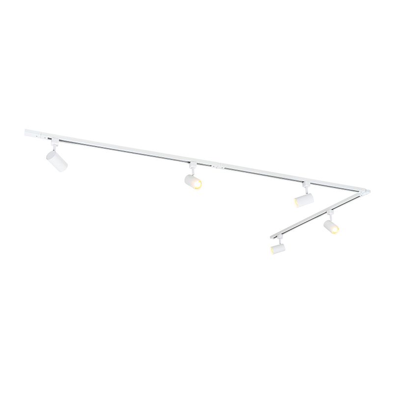 Modern railsysteem met 5 spots wit 1-fase  - Iconic Jeana