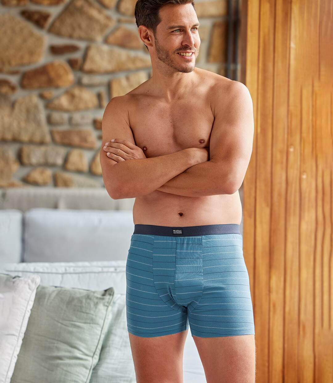 Lot de 2 Boxers Stretch