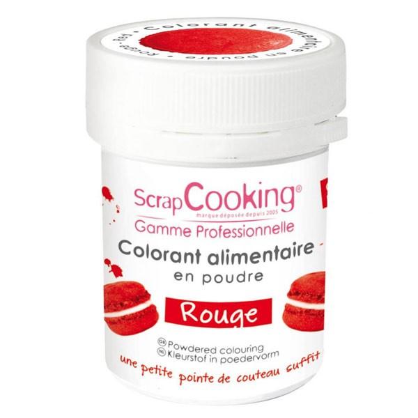 Colorant alimentaire Rouge Scrapcooking