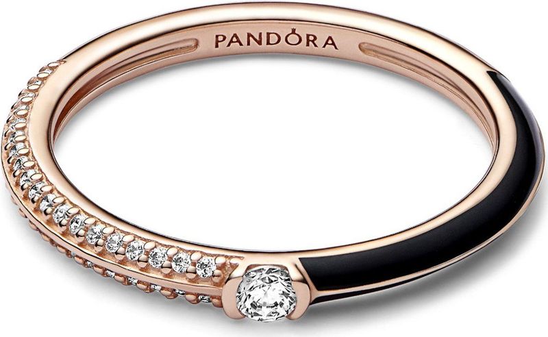 Pandora ME - Dames Ring - Roségoud & Zwart