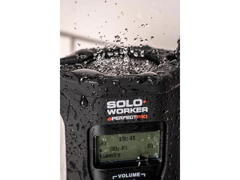 Perfectpro DAB  Radio SOLOWORKER Schwarz Das ultimative Taschenradio