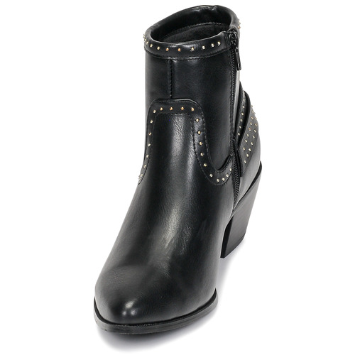 Only - TOBIO-7 PU STUD BOOT - Noir