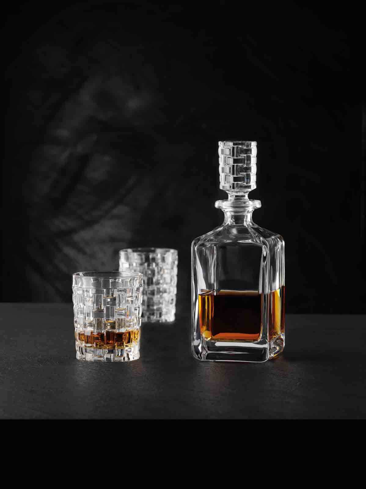 Nachtmann Whiskygläser + Karaffe Bossa Nova 3er Set