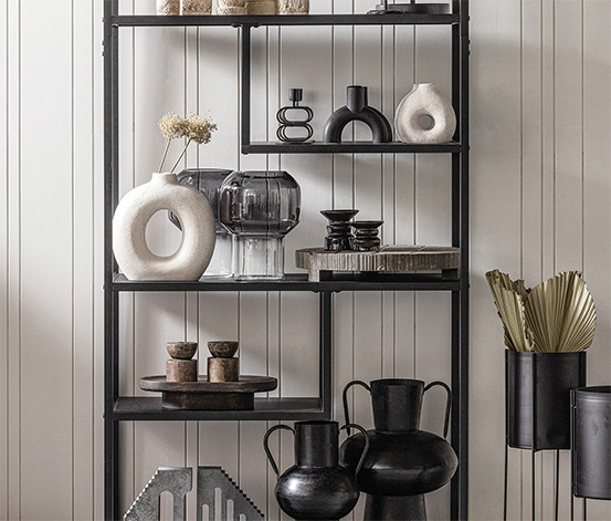 Woood Schrank »L Teun«, schwarz