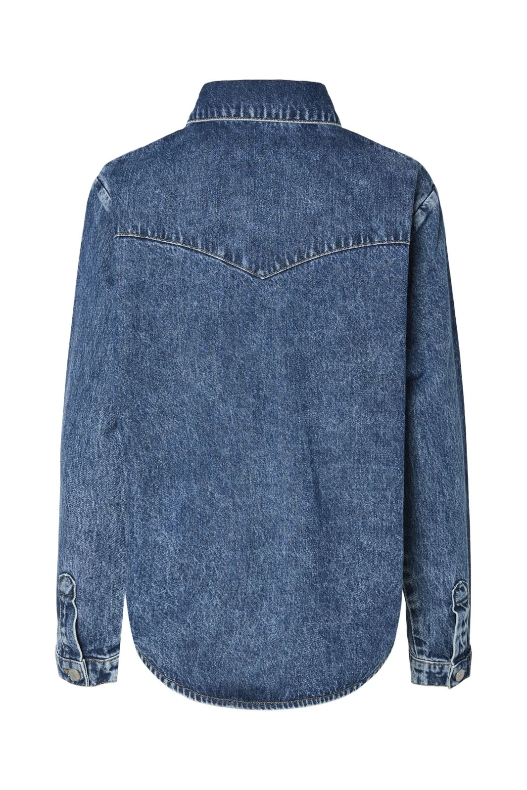Pieces Pctasha Ls Denim Shirt