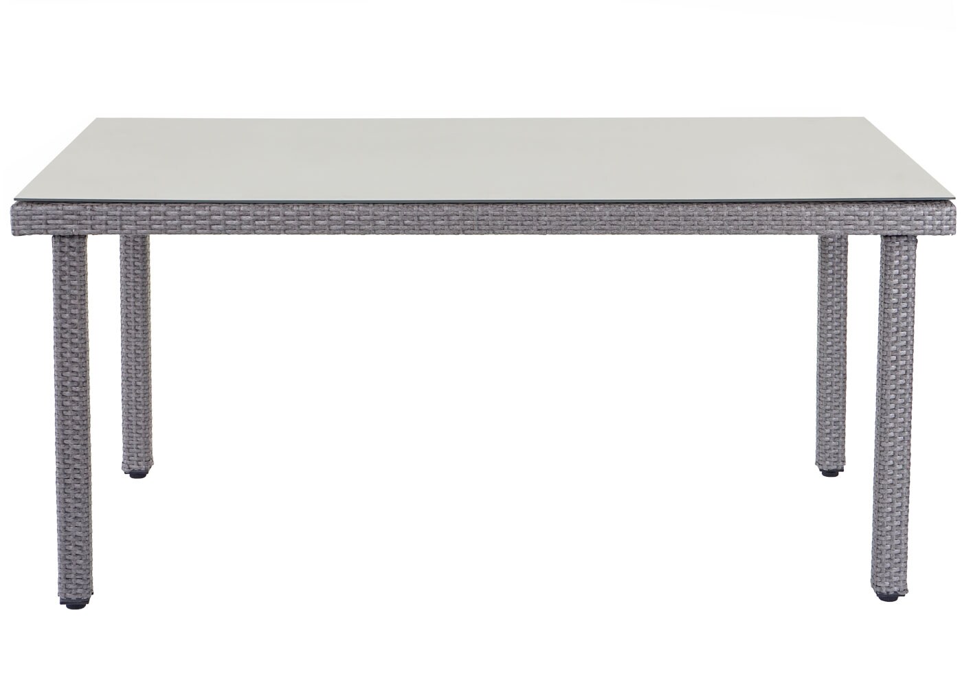 Poly-Rattan-Garnitur Hamar, Gartenmöbel Balkon-Set Sitzgarnitur ~ grau, Kissen creme