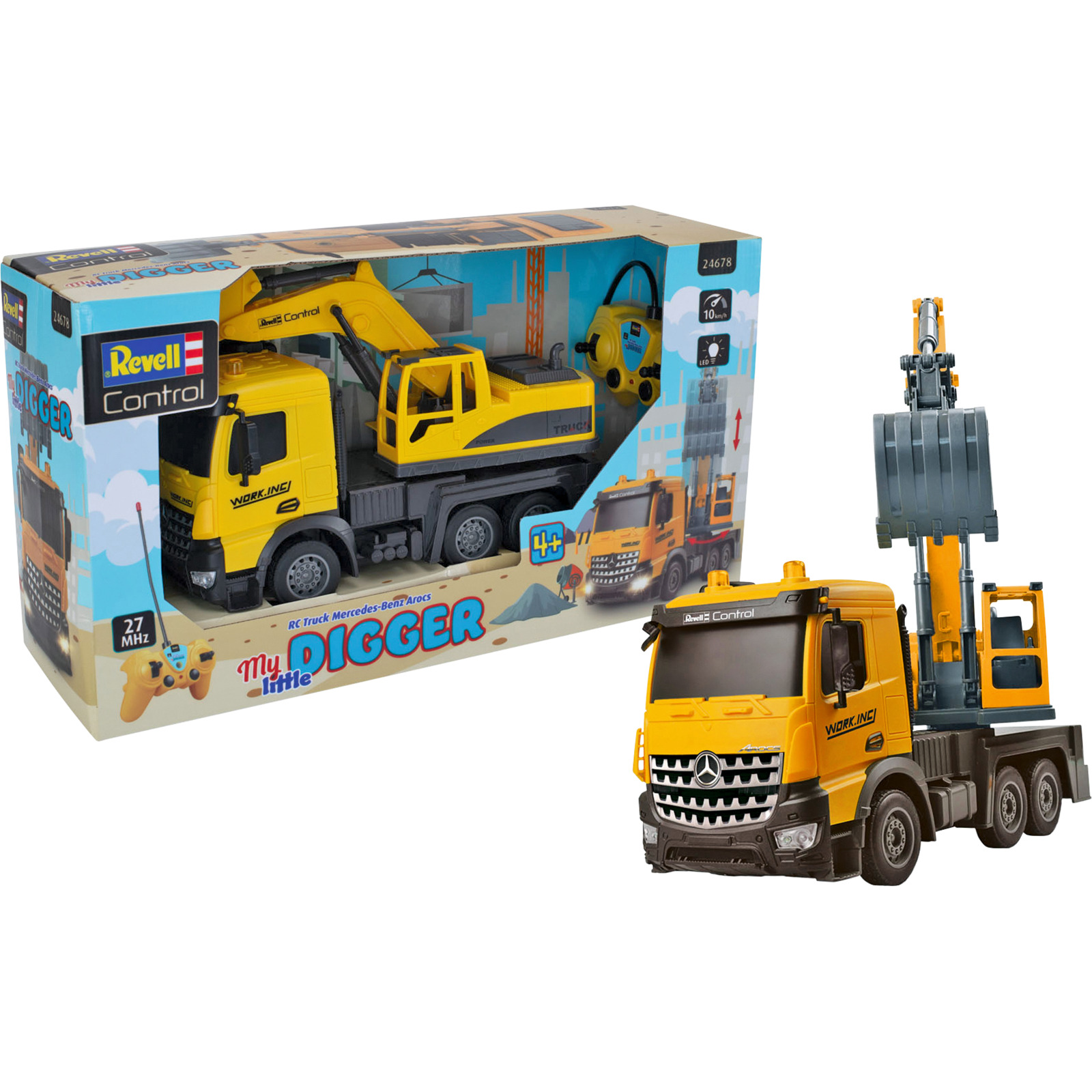 Revell Control RC Truck Mercedes-Benz Arocs My little Digger