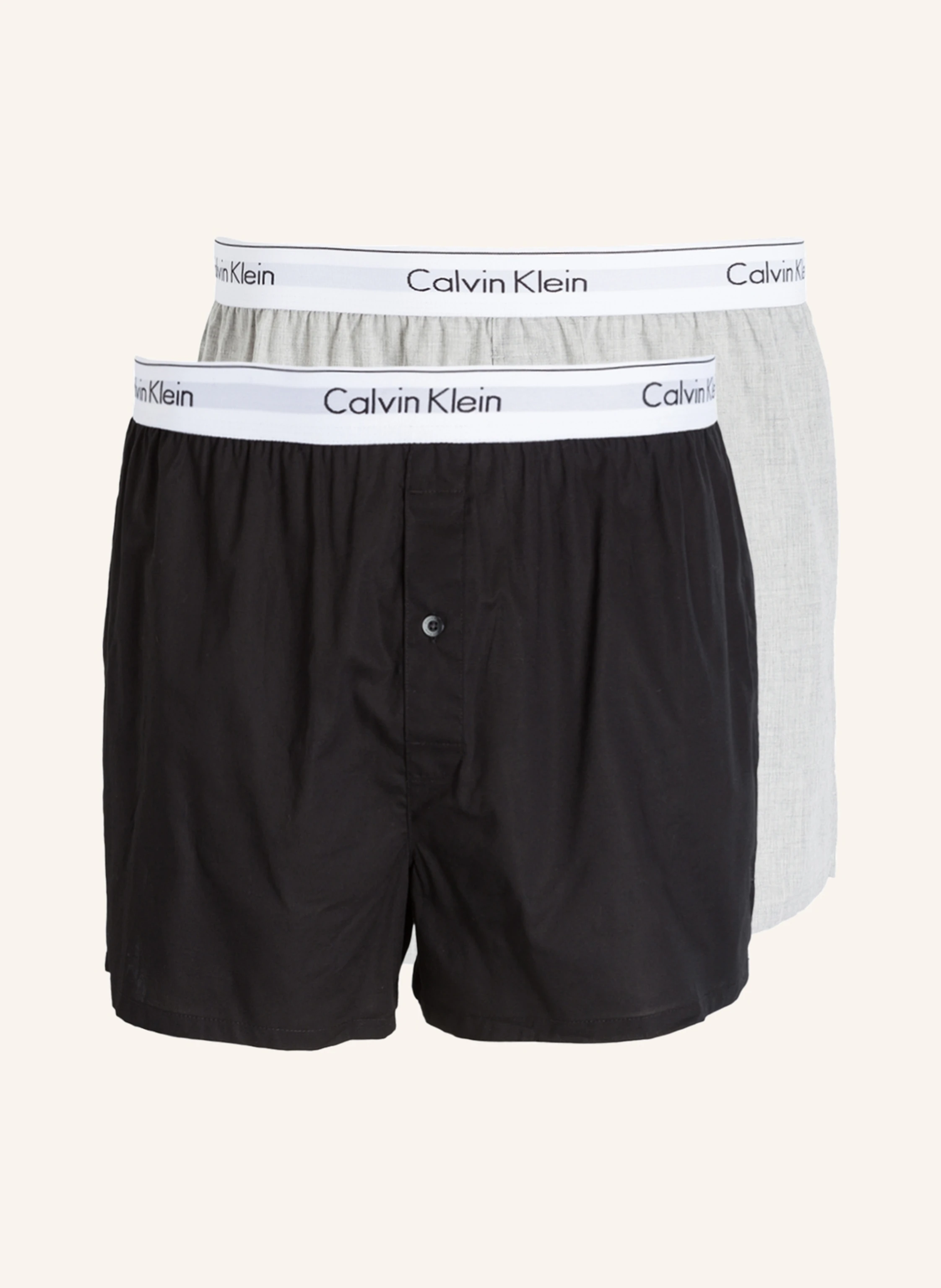 Calvin Klein 2er-Pack Web-Boxershorts MODERN COTTON STRETCH