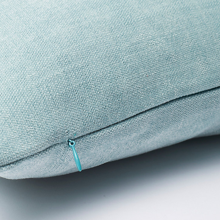 Coussin GoodHome Pahea vert bleu 45 x 45 cm