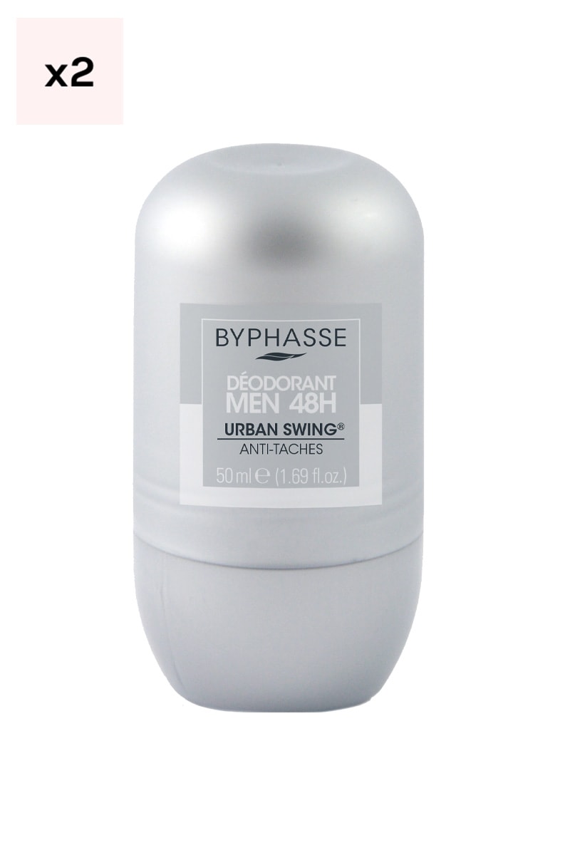 Déodorants anti-transpirants 24h - Urban Swing - Homme - 2 x 50 ml